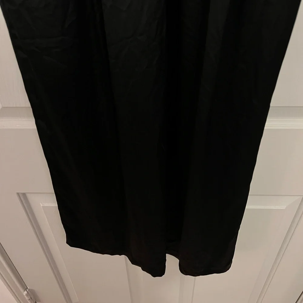 Wide Leg Black Vintage Pants size Medium